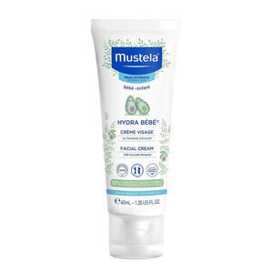 Mustela Hydra Bebe Face Cream Daily Baby Moisturizer with Natural Avocado 1.35oz